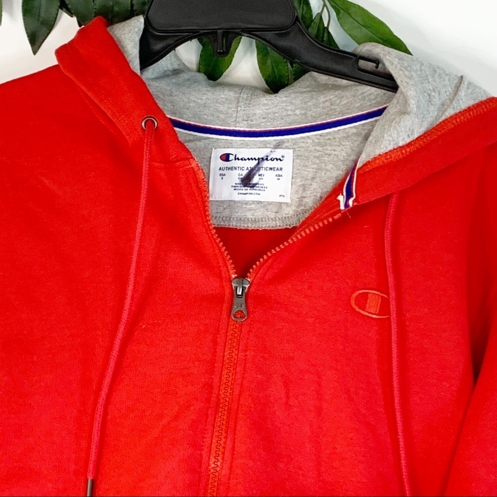 Champion Men's Powerblend Fleece Full Zip Jacket S - Picture 6 of 6
